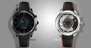 Lemfo Lem5 Android Smart Watch in Black and Silvery color Lemfo Lem5 Android Smart Watch in Black and Silvery color